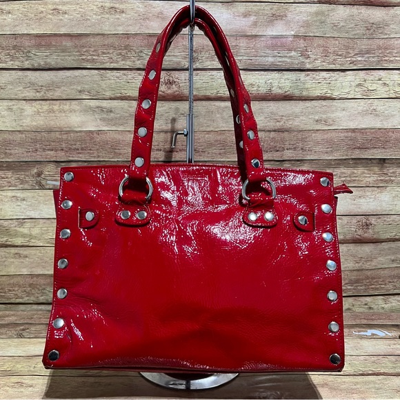 Hammitt Bags Hammitt Red Patent Leather Shoulder Bag Poshmark